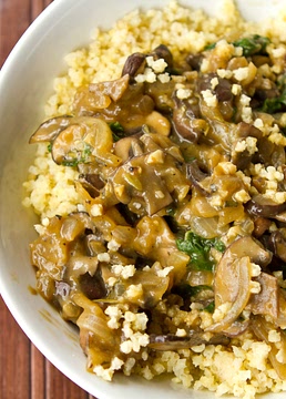 Cozy Millet Bowl with Mushroom Gravy and Kale