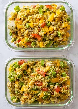 Chicken Quinoa Meal Prep Bowls