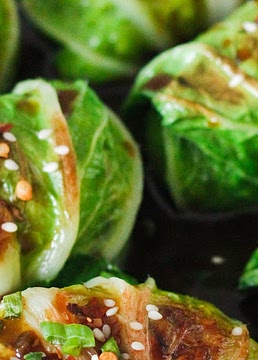 Vegan Napa Cabbage Rolls with Tofu Stuffings