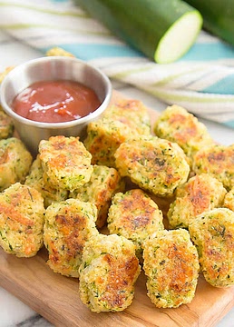 Parmesan Zucchini Tots