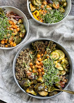 Vegetable Bowl Meal Prep