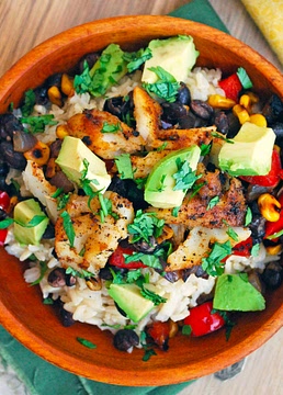 Fish Taco Bowls