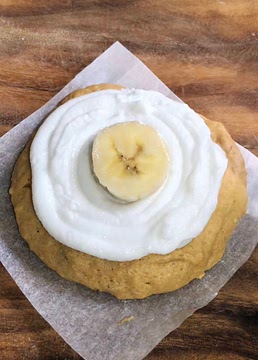 130cal Banana bread cookie
