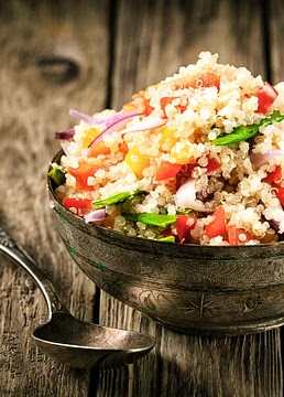 Quinoa & Roasted Veggie Bowl