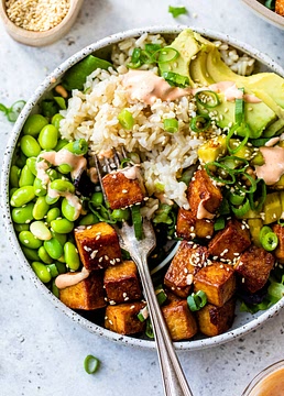 Tofu Poke Bowl