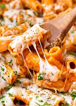 One Pot Chicken Parmesan Pasta