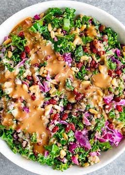 Healthy High-Protein Meal Prep Salad