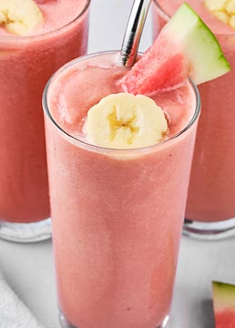 Watermelon Banana Smoothie
